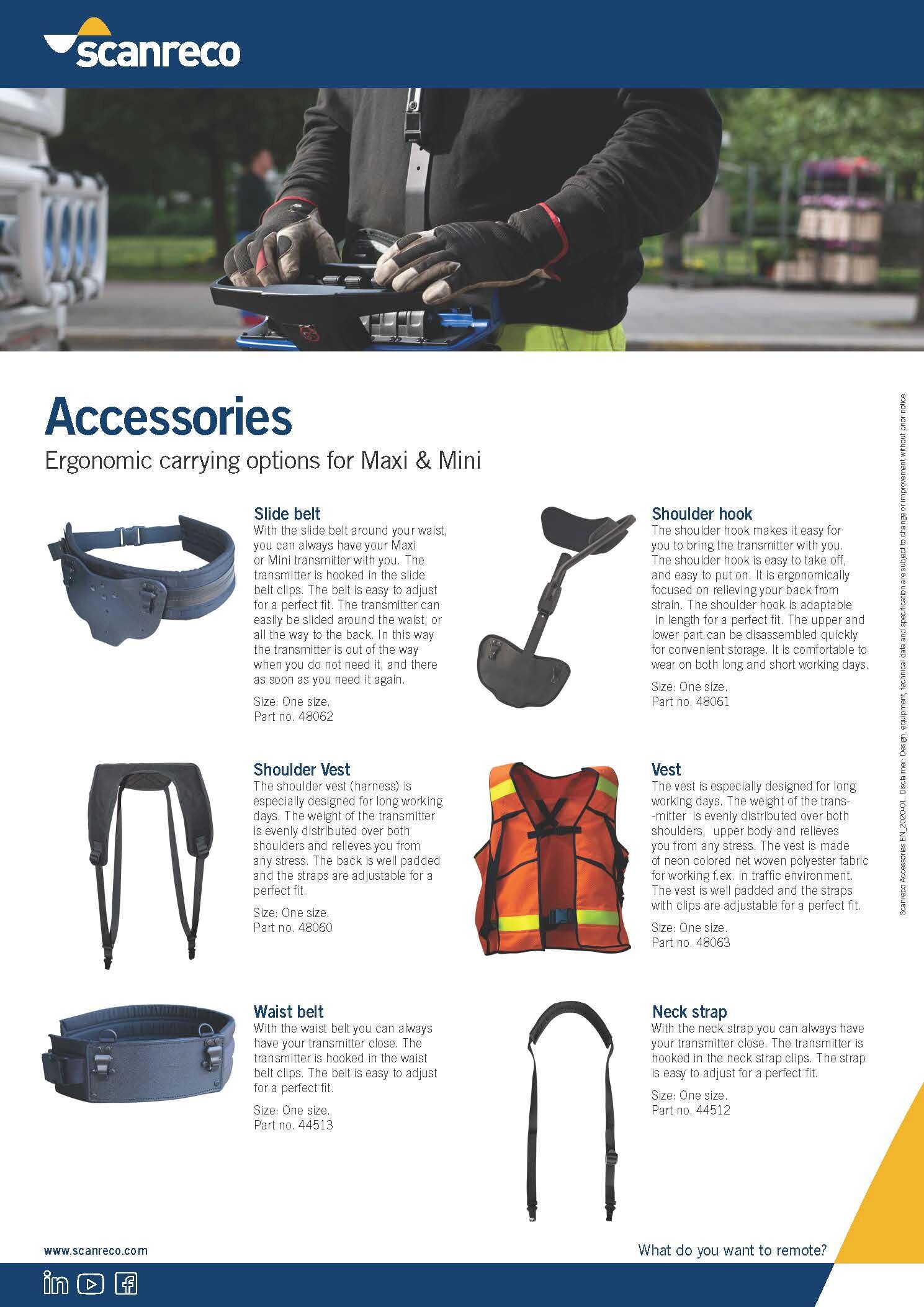 Scanreco Brochure Accessories